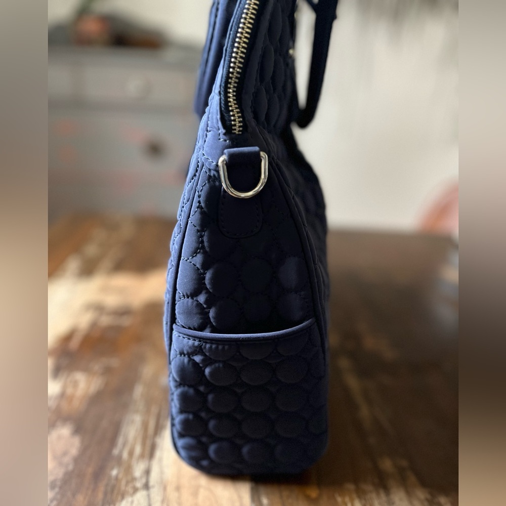 Vera Bradley Navy Quilted Bag - Picture 6 of 14